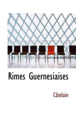 Cover image for Rimes Guernesiaises