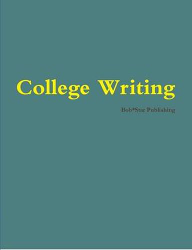 Cover image for College Writing