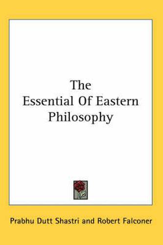 Cover image for The Essential of Eastern Philosophy