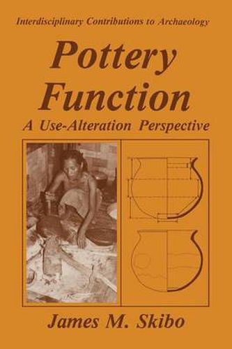 Cover image for Pottery Function: A Use-Alteration Perspective