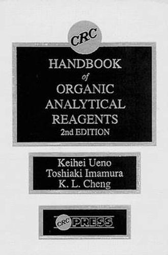 Cover image for Handbook of Organic Analytical Reagents