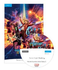 Cover image for Pearson English Readers Level 4: Marvel - The Guardians of the Galaxy 2 (Book + CD)