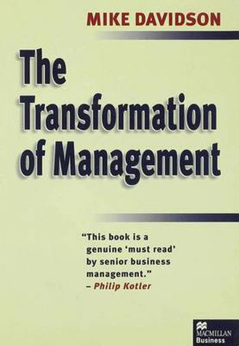 Cover image for The Transformation of Management: On Grand Strategy