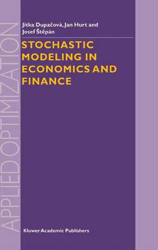 Cover image for Stochastic Modeling in Economics and Finance