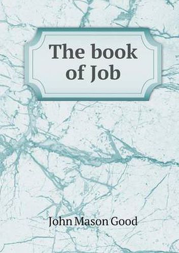 Cover image for The book of Job