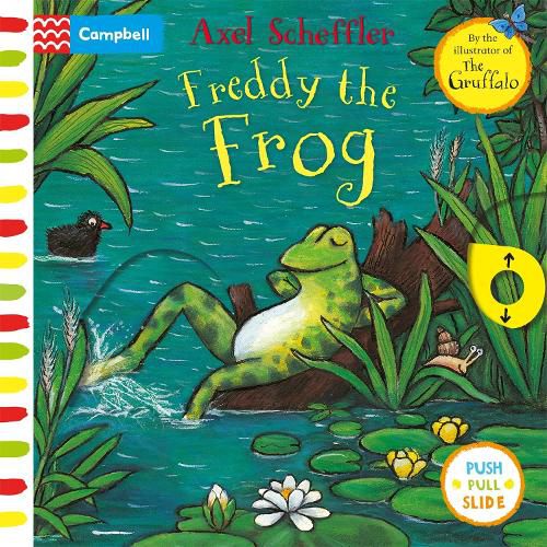 Cover image for Freddy the Frog: A Push, Pull, Slide Book
