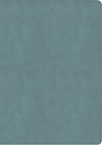 Cover image for NASB Notetaking Bible, Large Print Edition, Earthen Teal Suedesoft Leathertouch