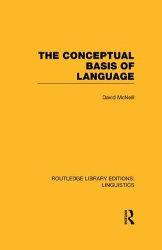 Cover image for The Conceptual Basis of Language (RLE Linguistics A: General Linguistics)
