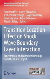 Cover image for Transition Location Effect on Shock Wave Boundary Layer Interaction: Experimental and Numerical Findings from the TFAST Project