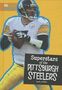 Cover image for Superstars of the Pittsburgh Steelers