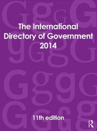 Cover image for The International Directory of Government 2014