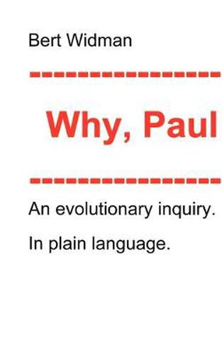 Cover image for Why, Paul?