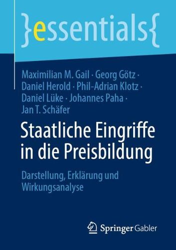 Cover image for Staatliche Eingriffe in die Preisbildung
