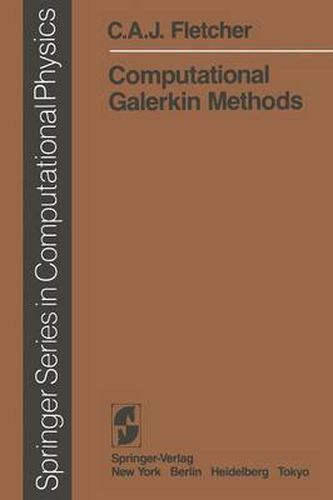 Cover image for Computational Galerkin Methods