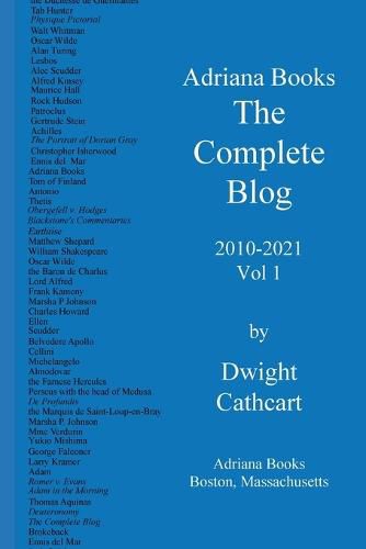 Cover image for Adriana Books, The Complete Blog, 2020-2021, Vol 1