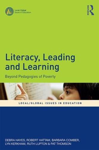 Cover image for Literacy, Leading and Learning: Beyond Pedagogies of Poverty