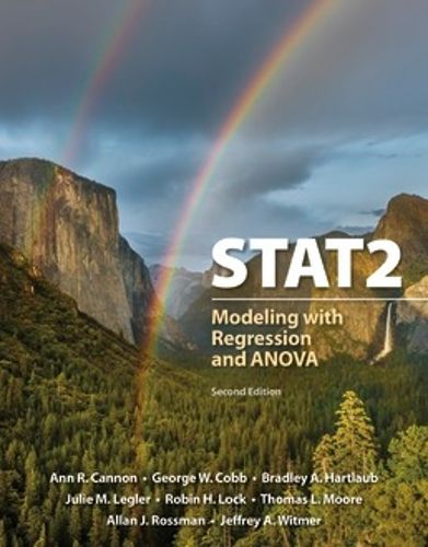 Cover image for STAT2: Modeling with Regression and ANOVA: Modelling with Regression and ANOVA