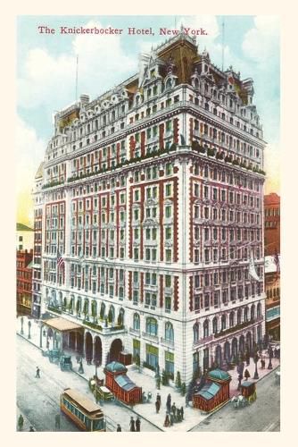 Cover image for Vintage Journal Knickerbocker Hotel, New York City