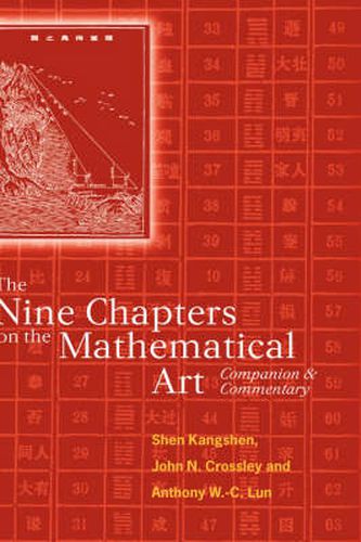 Cover image for The Nine Chapters on the Mathematical Art: Companion and Commentary