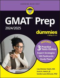 Cover image for GMAT Prep 2024/2025 For Dummies with Online Practice (GMAT Focus Edition)