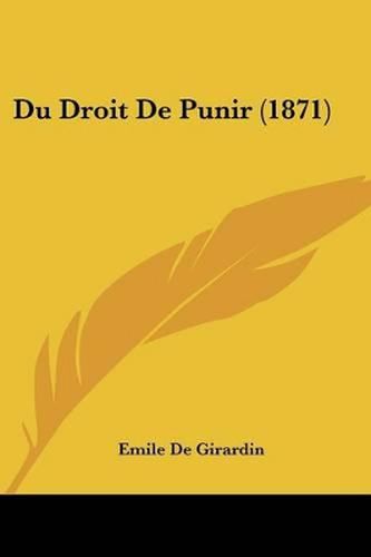 Du Droit de Punir (1871)