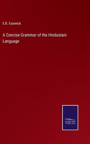 Cover image for A Concise Grammar of the Hindustani Language