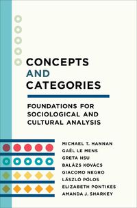 Cover image for Concepts and Categories: Foundations for Sociological and Cultural Analysis