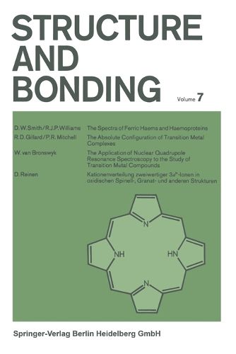 Cover image for Structure and Bonding