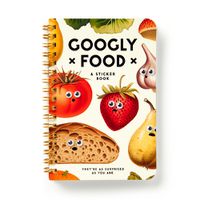 Cover image for Googly Food Sticker Book