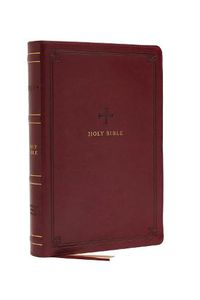 Cover image for NRSV, Catholic Bible, Standard Large Print, Leathersoft, Red, Comfort Print: Holy Bible