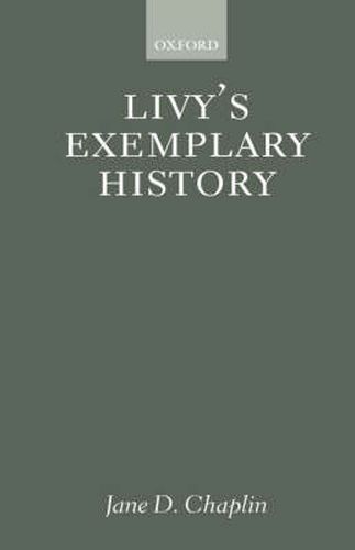 Cover image for Livy's Exemplary History