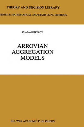 Cover image for Arrovian Aggregation Models