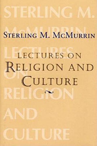 Cover image for Lectures On Religion and Culture