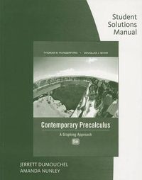 Cover image for Student Solutions Manual for Hungerford's Contemporary Precalculus: A  Graphing Approach, 5th