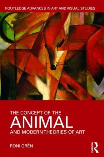 Cover image for The Concept of the Animal and Modern Theories of Art