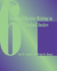 Cover image for Custom Enrichment Module: Six Steps to Effective Writing in Criminal Justice