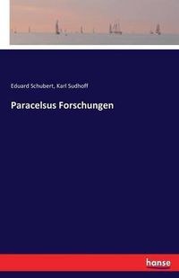 Cover image for Paracelsus Forschungen