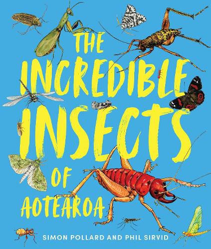 Cover image for The Incredible Insects of Aotearoa