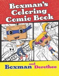 Cover image for Boxman's Coloring Comic Book