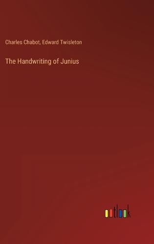 Cover image for The Handwriting of Junius