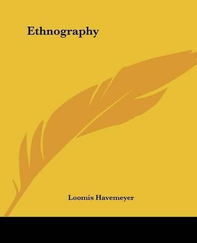 Cover image for Ethnography