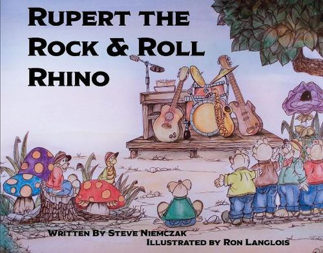 Cover image for Rupert the Rock & Roll Rhino