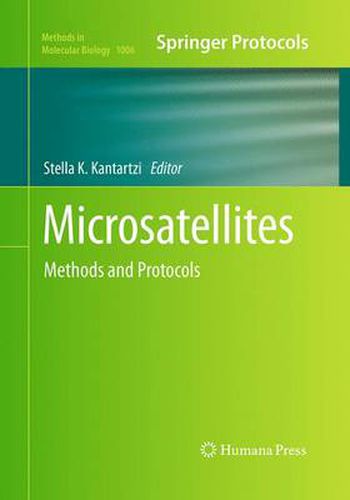 Cover image for Microsatellites: Methods and Protocols