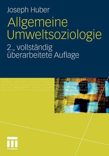 Cover image for Allgemeine Umweltsoziologie