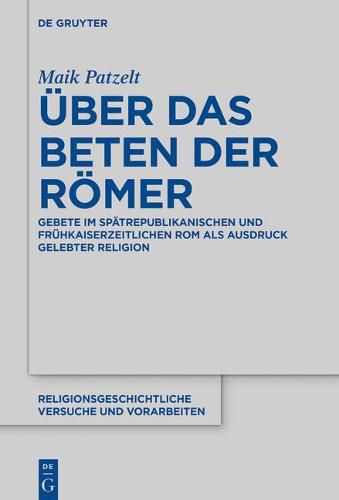 Cover image for UEber das Beten der Roemer