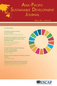 Cover image for Asia-Pacific Sustainable Development Journal 2019, Issue No. 1