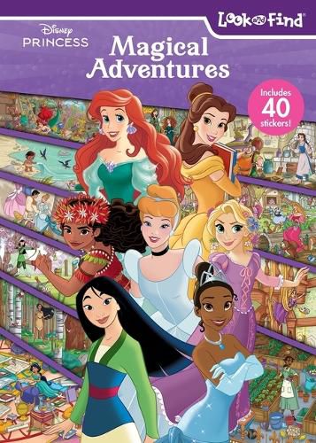 Cover image for Disney Princess: Magical Adventures Look and Find