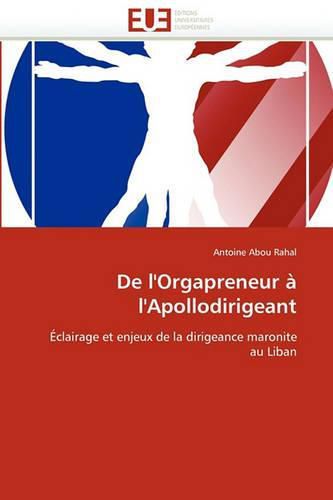 Cover image for de L'Orgapreneur A L'Apollodirigeant