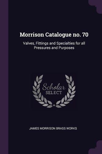 Cover image for Morrison Catalogue no. 70