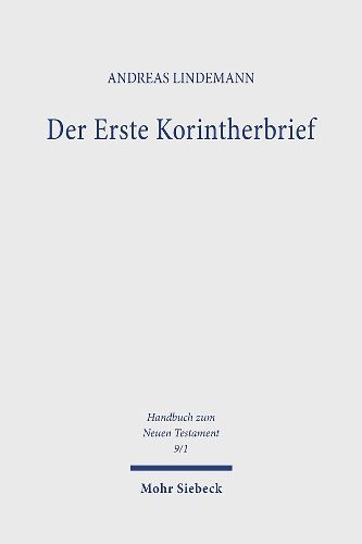 Cover image for Der Erste Korintherbrief